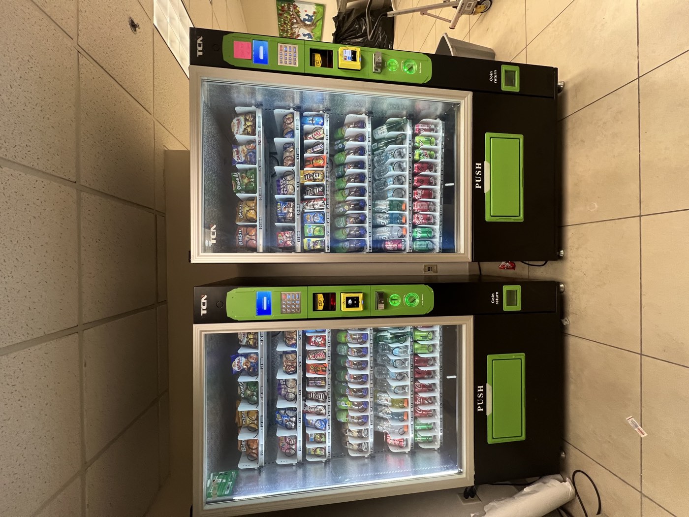 YMP kosher machine installed at a school