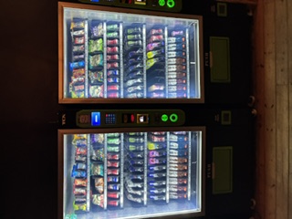 YMP snack and drink combo machine on site