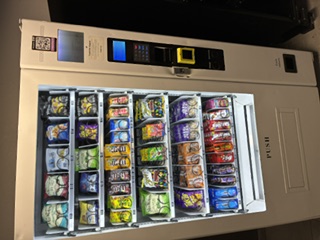 YMP machine installed at a client lobby